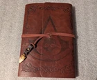 Assassins Creed Black Flag Resynced EDWARD'S LEATHER LOGBOOK ⭐⭐NEW ⭐⭐