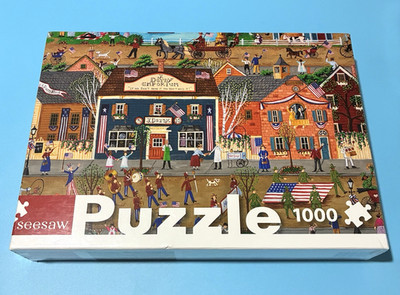 SeeSaw Main Street Americana 1000 Piece Jigsaw Puzzle NEW