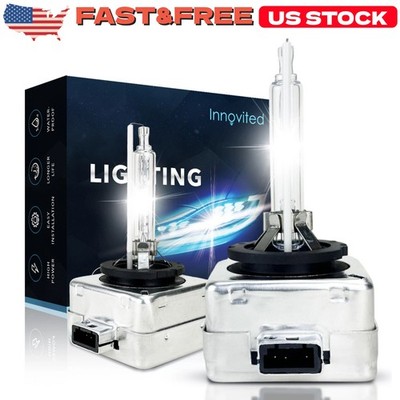 2x New D1S D1R Innovited Headlight Light Replacement Bulbs 6000K US