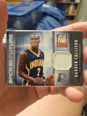 2013-14 Panini Elite Darren Collison #18 Back To The Future Patch Pacers
