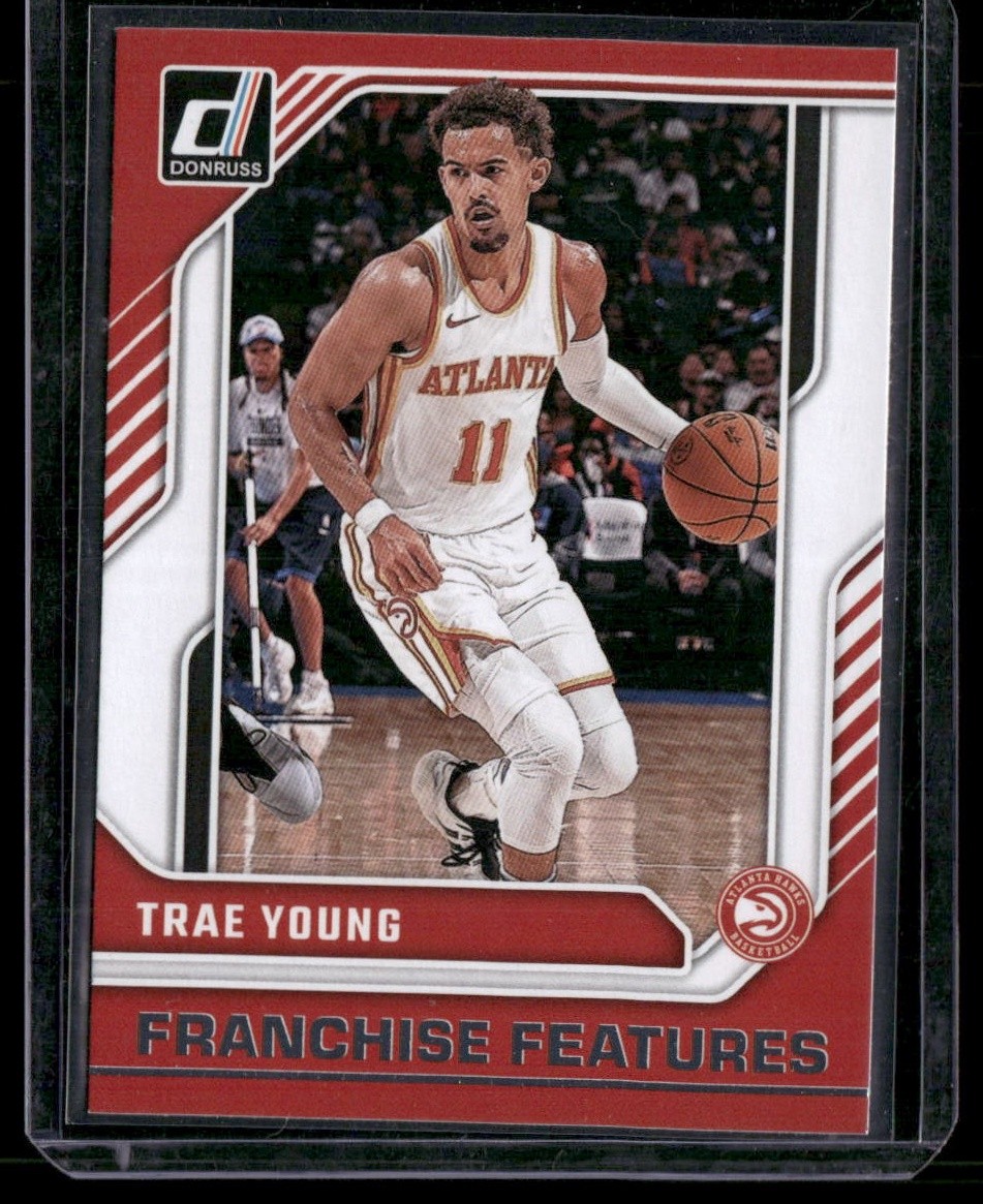 2024-25 Donruss #9 Trae Young Franchise Features