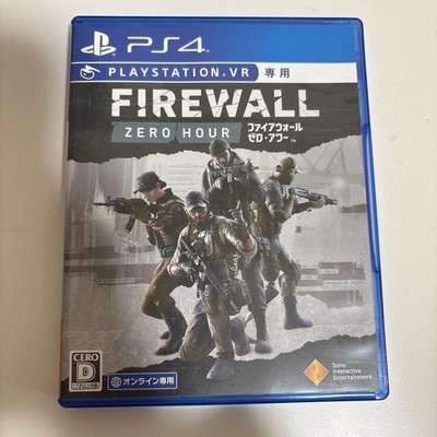 Firewall Zero Hour Sony PlayStation4 Betrieb bestätigt Japan ver gebraucht mi...