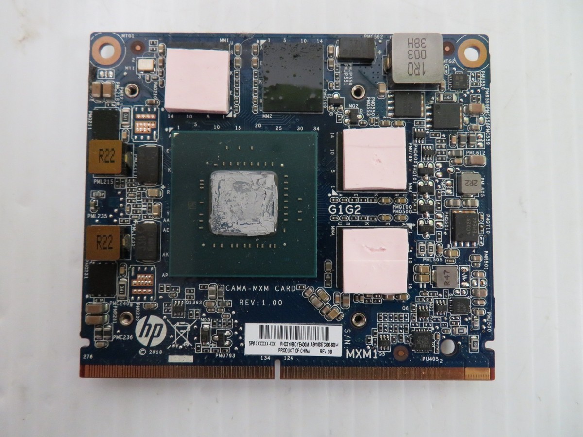 L32434-002 HP Z2 Mini G4 MXM Quadro P600 4GB Graphics Card for