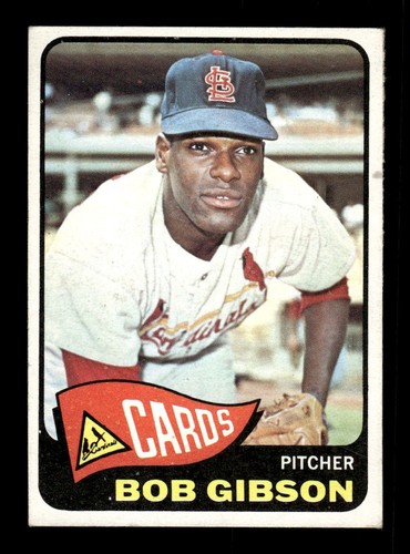 1965 Topps #320 Bob Gibson - EX - Bild 1 von 2
