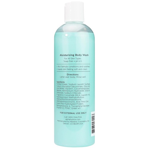 ALPHA SKIN CARE TWIN PACK! Moisturizing Sea Mist ANTI-AGING Body Wash - 24 Oz. - Picture 5 of 5
