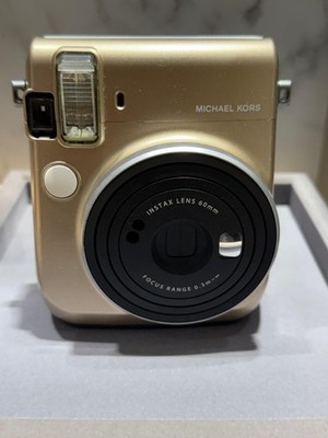 FUJIFILM Instax Mini 70 Camera Michael Kors Gold