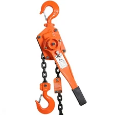 Prowinch 3 Ton Lever Chain Hoist 10 ft G80 Chain