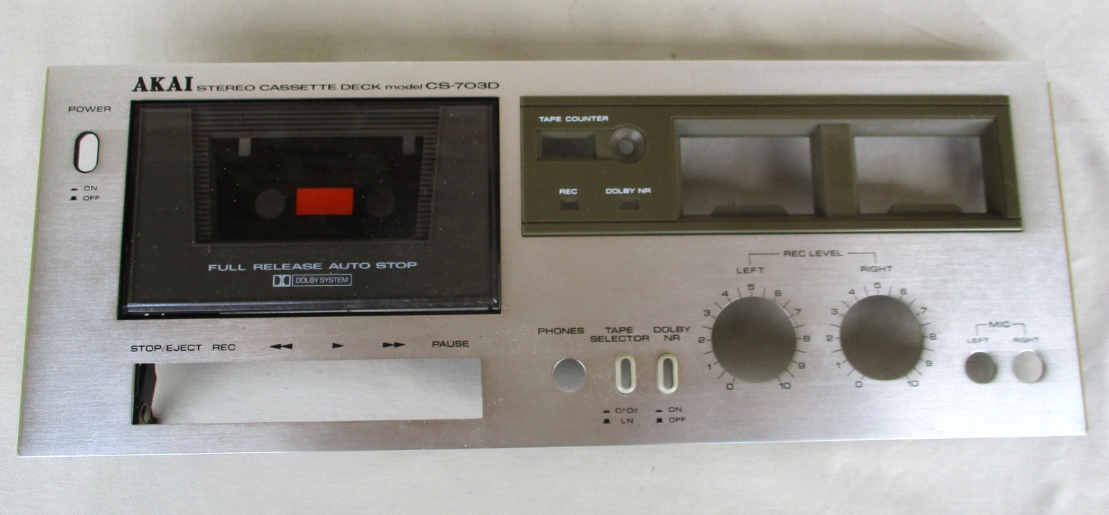 Akai CS-703D vintage audio equipment - eBay listing photo 1