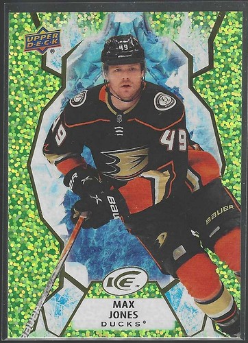 2021-22 Upper Deck Ice #87 Max Jones Green - Bild 1 von 2