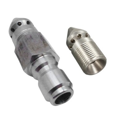 Hochleistungs 3/8 Stecker Schnellkupplung Reinigungsdüse für Hochdruckreiniger