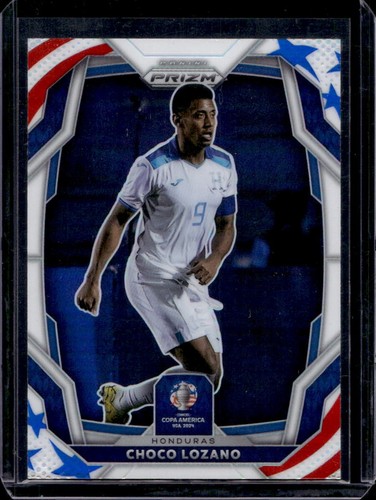 Choco Lozano 2024 Panini Prizm Copa America #185 Stars & Stirpes /24