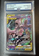 Pokemon Mewtwo & Mew Gx Unified Minds 71/236 PSA Autograph