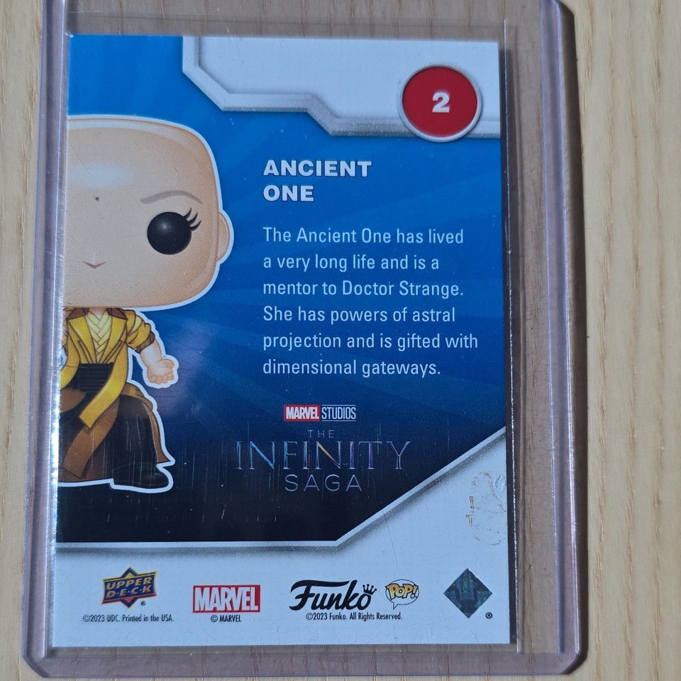Upper Deck Funko POP! Marvel Studios The Infinity Saga #2 Ancient One ...