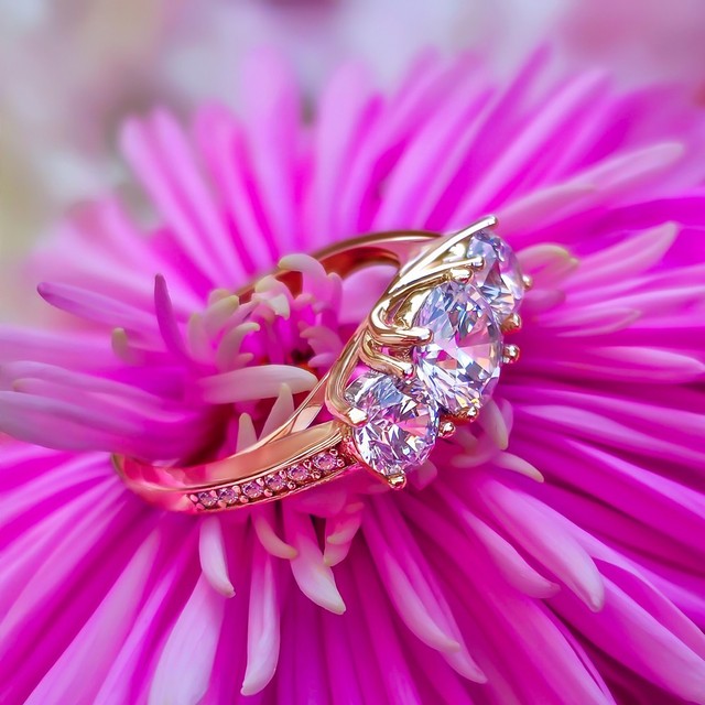 Eternal Bloom Trilogy Ring