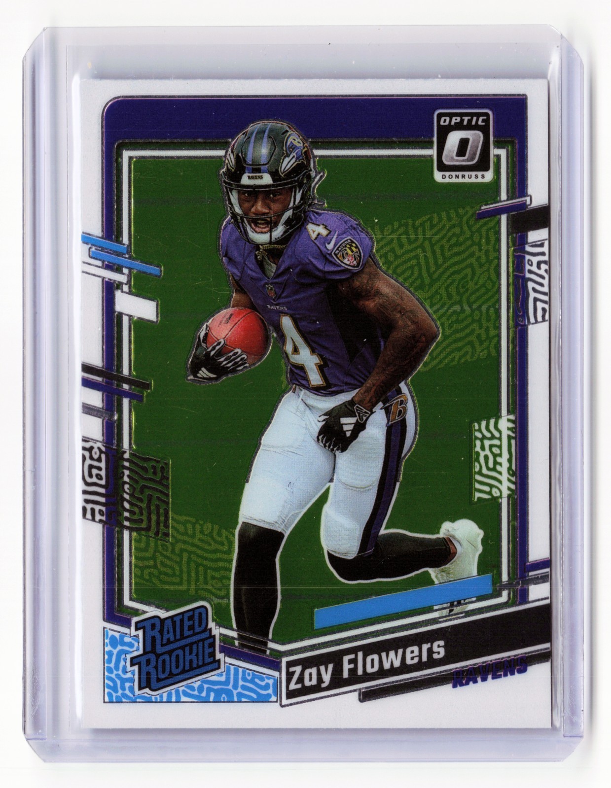 2023 Panini Donruss Optic - Rated Rookie Zay Flowers #210 (RC)