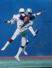 Tony Hill Dallas Cowboys #80 Signed Autographed 8x10 Photo STANFORD