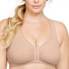 Glamorise MagicLift Front Close Posture Back Bra 1265 Tan Beige 40G Womens