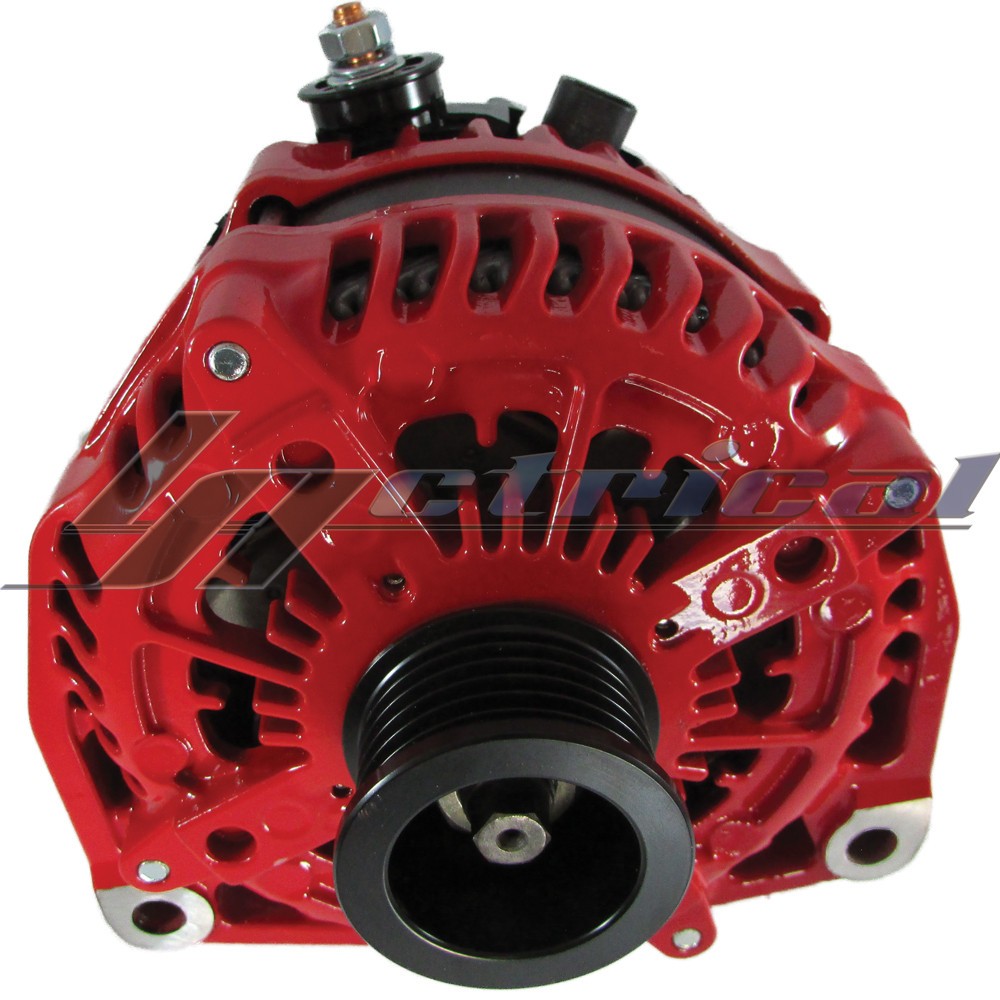 HIGH OUTPUT 300 AMP RED ALTERNATOR FOR CHEVY CADILLAC GMC 1500 2500 3500 YUKON