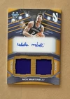 2025-26 Bowman U Best Nick Martinelli Auto GOLD Refractor /50 Duel Patch SSP
