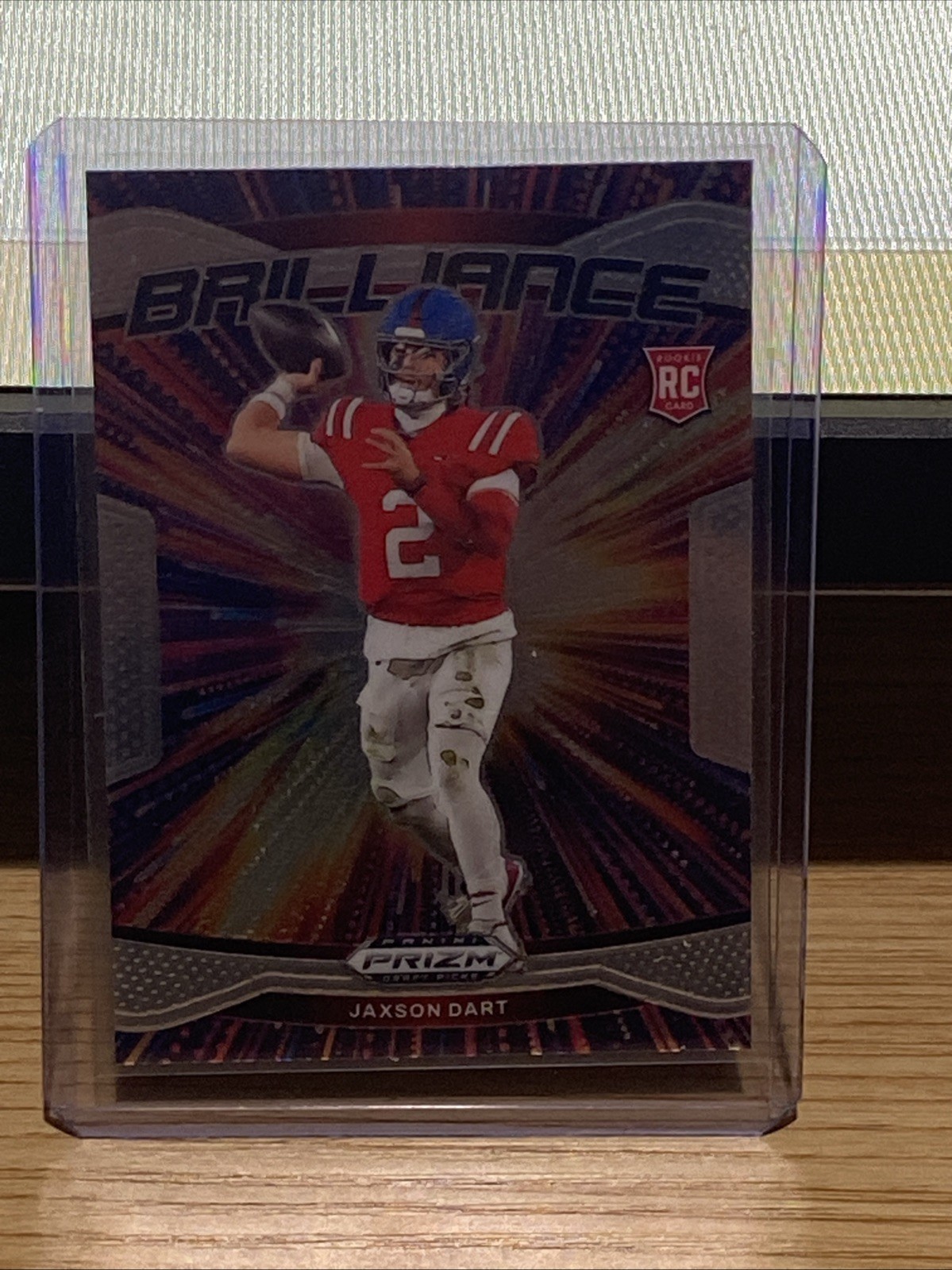 2025 Panini Prizm Draft Picks - Jaxson Dart #11 Brilliance (RC)