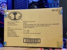 DC Multiverse Mcfarlane Toys THE JOKER Interrogation Room Gold Label DARK KNIGHT