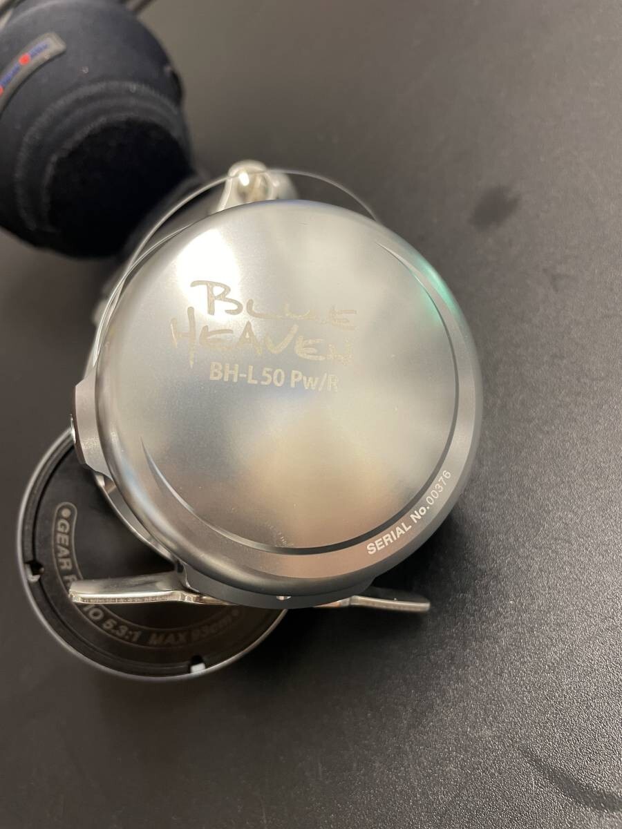 BLUE HEAVEN BH L50 Jigging Reel Right Handle Fishing Gear BLUE HEAVEN BH L50 Jigging Reel Right Handle Fishing Gear