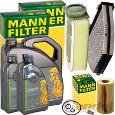 MANN INSPEKTIONSPAKET+7L ORIGINAL 5W-30 &Ouml;L passend f&uuml;r MERCEDES W/S 204 CLS C218