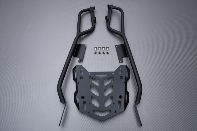 Support top case Honda CBR 650 R robuste en acier thermo-laqué pour châssis RH01