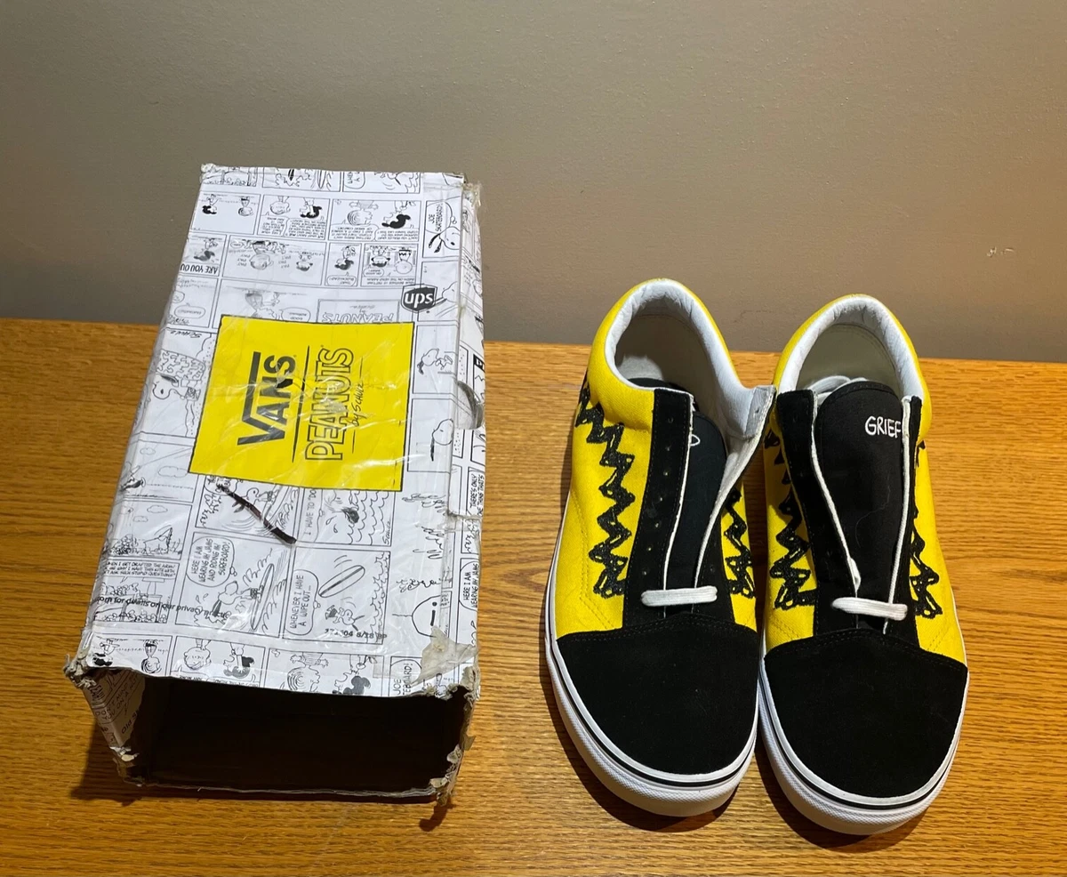 Vans snoopy cheap jaune