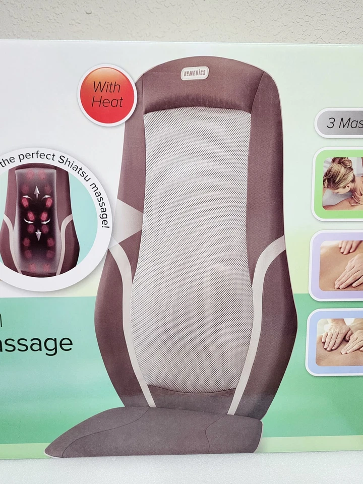 Cojín de espalda completa HoMedics MCS-490H con masaje de ajuste personalizado Foto 3 de 4