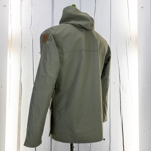 Chaqueta cortavientos con capucha militar de campo Fjallraven sin forro ligera para hombre M - Imagen 12 de 18