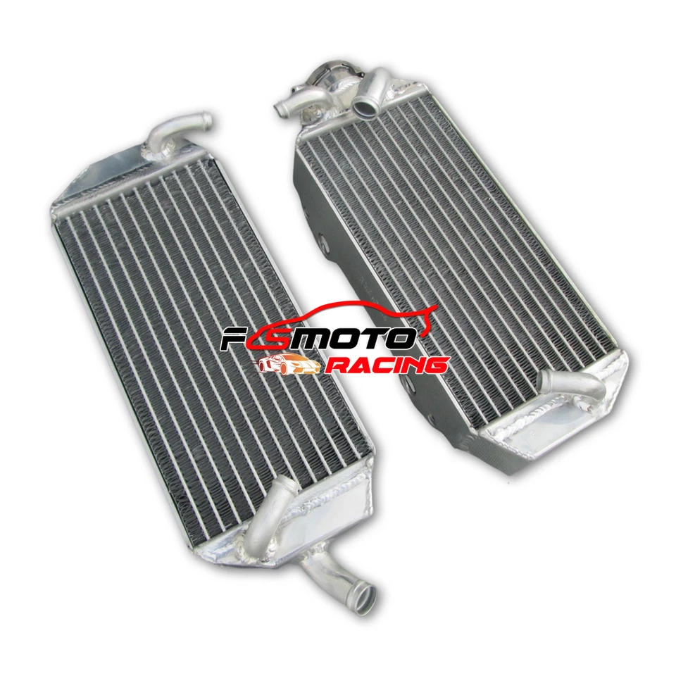 Aluminum Radiator+YELLOW Hose For 1996-2000 Suzuki RM250 RM 250 2-stroke 1997 - Image 4 of 4