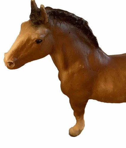 Breyer Horse Traditional Chestnut Clydesdale 7”H x 10”L Foal #84 VTG 1969-1989 - Picture 6 of 7