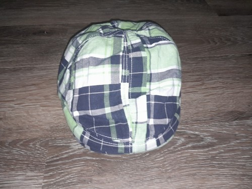 Plaid Dressy Lined Vintage Newsboy Cabby CABBIE HAT Boys Size M (7-8) - Picture 2 of 8