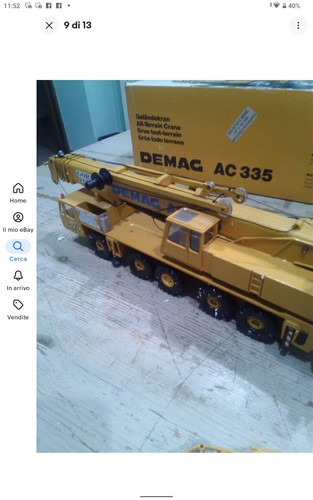 Conrad 1:50 Demag AC 335 Gordon Forbes All Terrain Crane Art 2081 - Foto 9 di 13