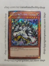 YuGiOh Zaborg the Thunder Monarch - RA04-EN125 Platinum Secret Rare