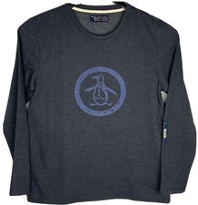 Penguin Men Lightweight Sweatshirt Size XL Color Navy New