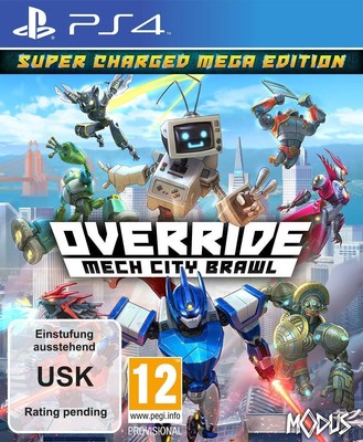 Sony PS4 Playstation 4 Spiel Override: Mech City Brawl NEU NEW 55