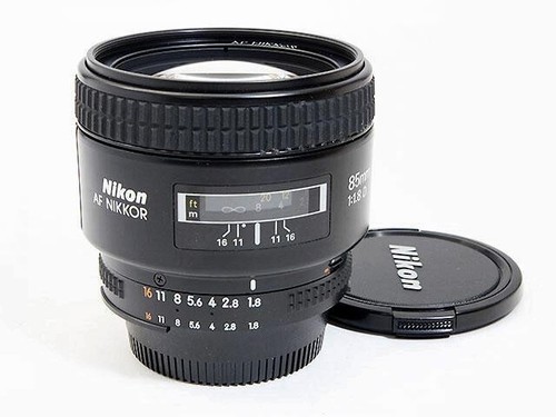 Nikon AF Nikkor 85mm F1.8 D Telephoto Prime Lens Full Frame Excellent from Japan