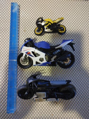 Spielzeug Motorräder Menge 3 Mattel Hot Wheels Suzuki - Bild 1 von 16