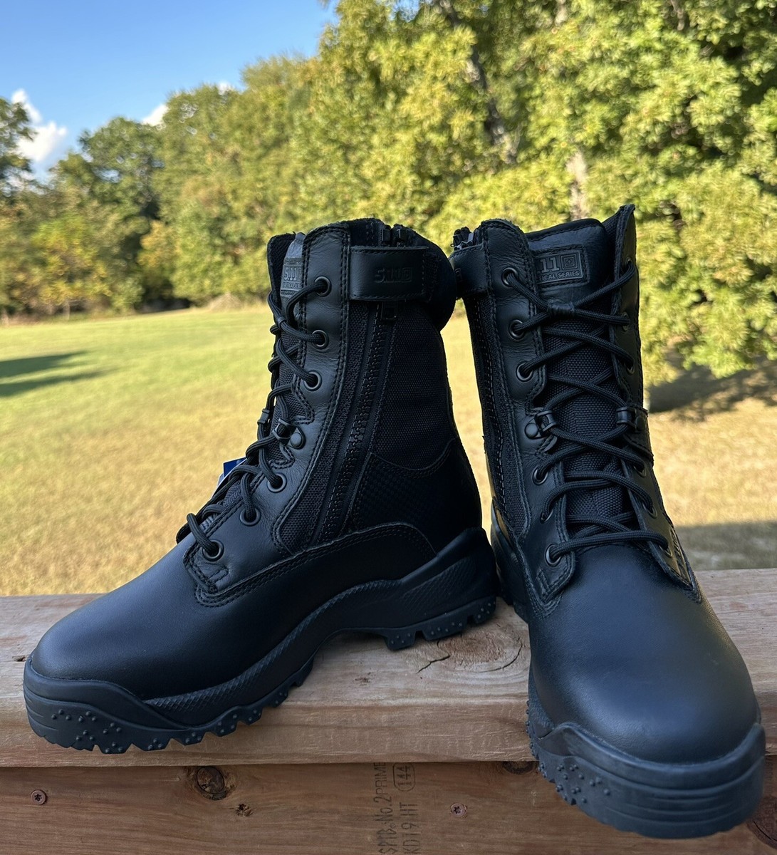 5.11 Tactical ATAC Storm Waterproof Side-Zip Boots Men US7.5