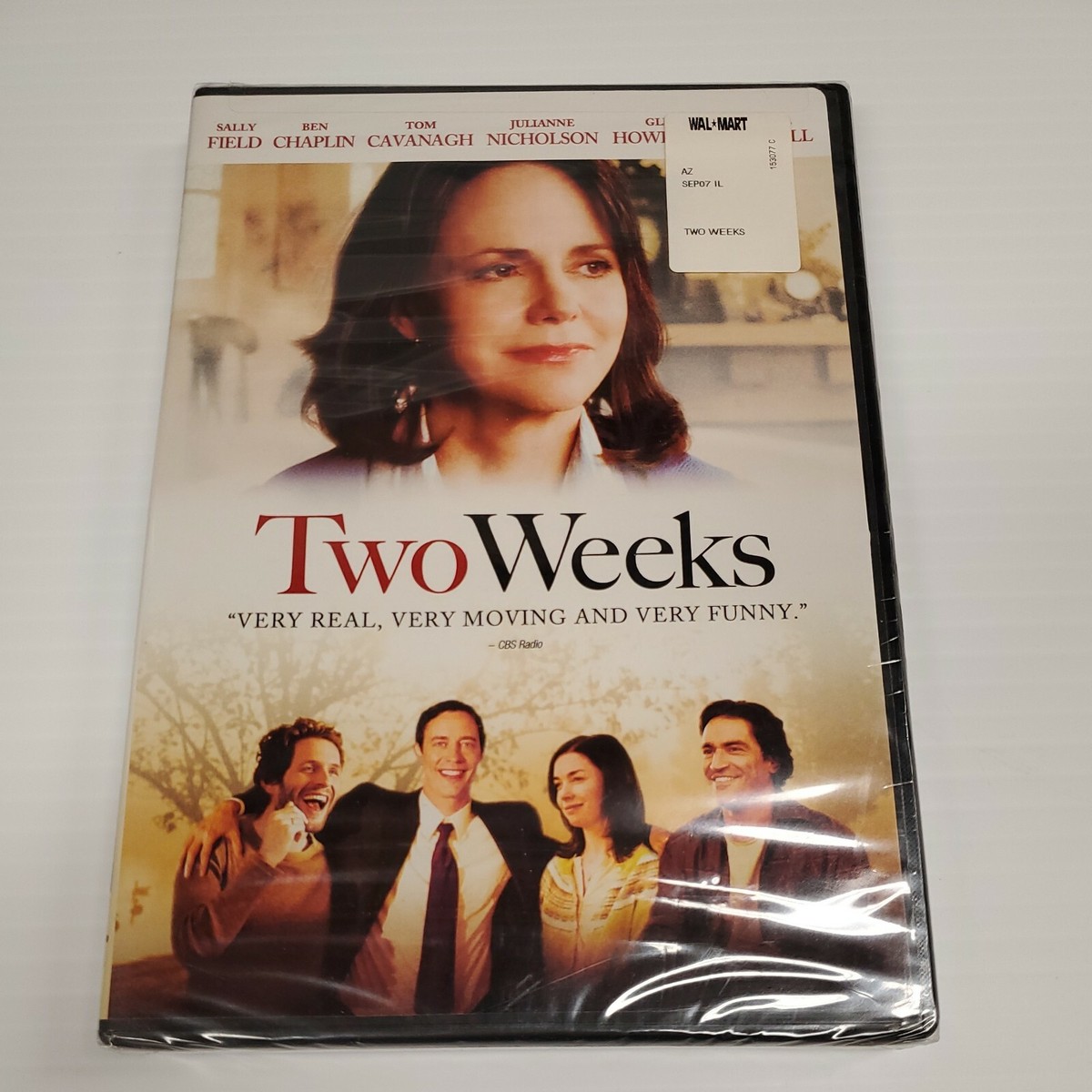 TWO WEEKS DVD-BOX1、TWO WEEKS DVD-BOX2 Two Weeks DVD Movie Very Real Moving Funny Sally Field Ben