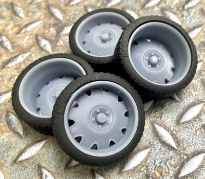 1/24 Resin 21/20 Scale inch 70 s Mopar Wheels, For Challenger, Cuda, Duster