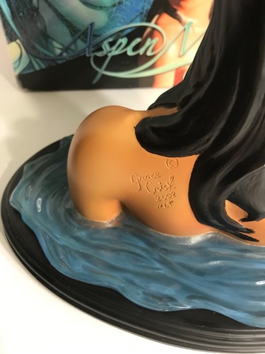 Rare Vintage Aspen Comics Michael Turner's Fathom Aspen Bust Painted 74/500 Box - Picture 24 of 24