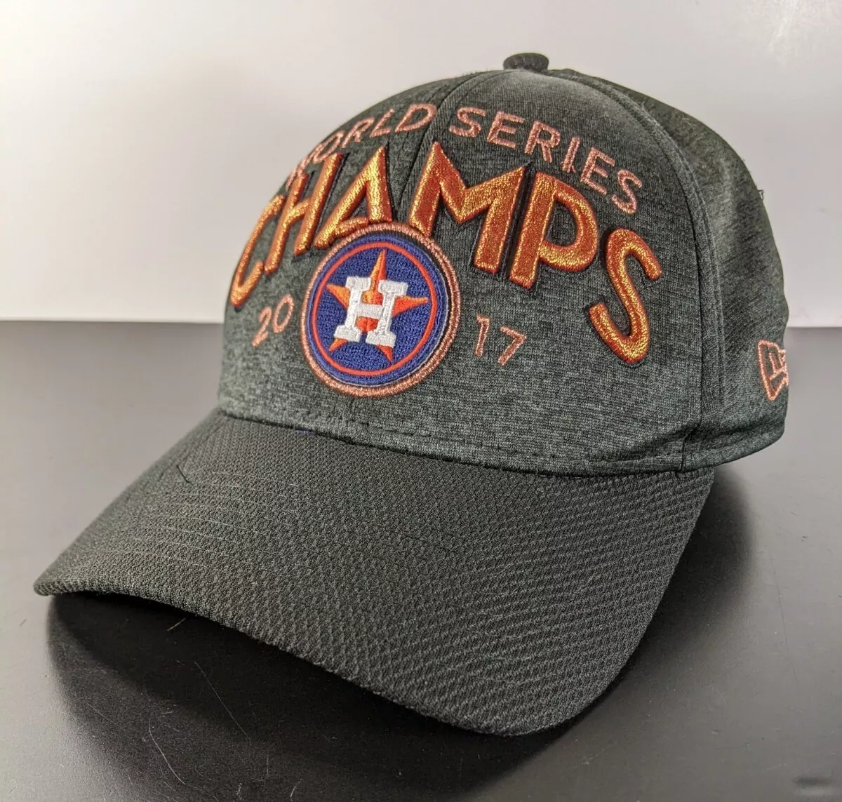 Houston Astros 2017 World Series Champions New Era On-Field 39thirty Flex  Hat