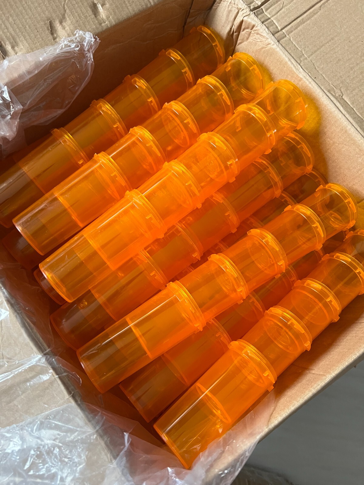 50 Pcs Empty Pill Bottles with Caps Pharmacy Containers eBay