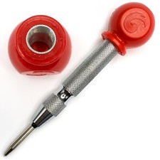 Perforadora central automática para perforadora central de impacto ajustable de metal 5 pulgadas