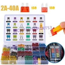 300Pcs Car Blade Fuse Assortment Assorted Kit Blade Set Truck Automotive