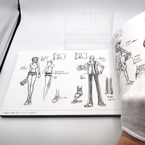 One Piece Film Strong World 1st Printing Eiichiro Oda Artbook Japanese Movie - Picture 6 of 14