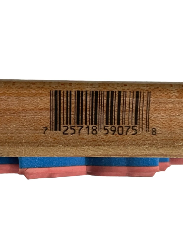 Set of 2 Fairies Floral Fairy Mystical Inkadinkado Wooden Rubber Craft Stamps - Image 4 of 4